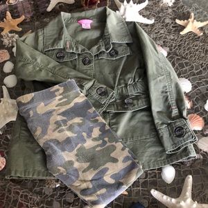 Carter’s girls olive jacket
